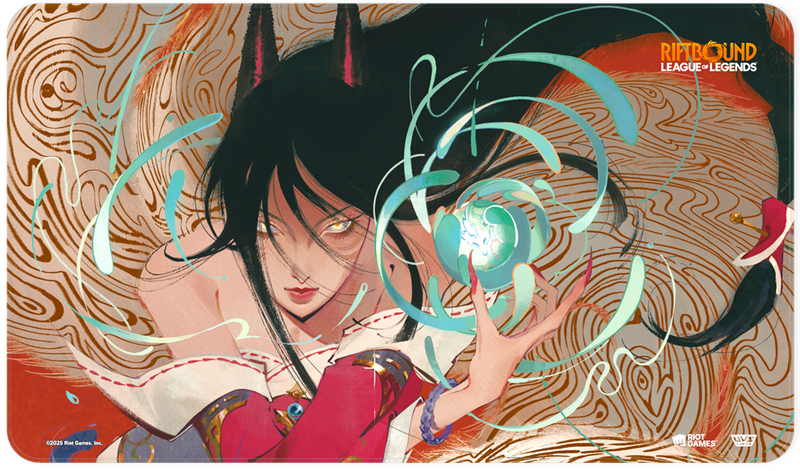 RIFTBOUND LEAGUE OF LEGENDS TCG ORIGINS PLAYMAT AHRI