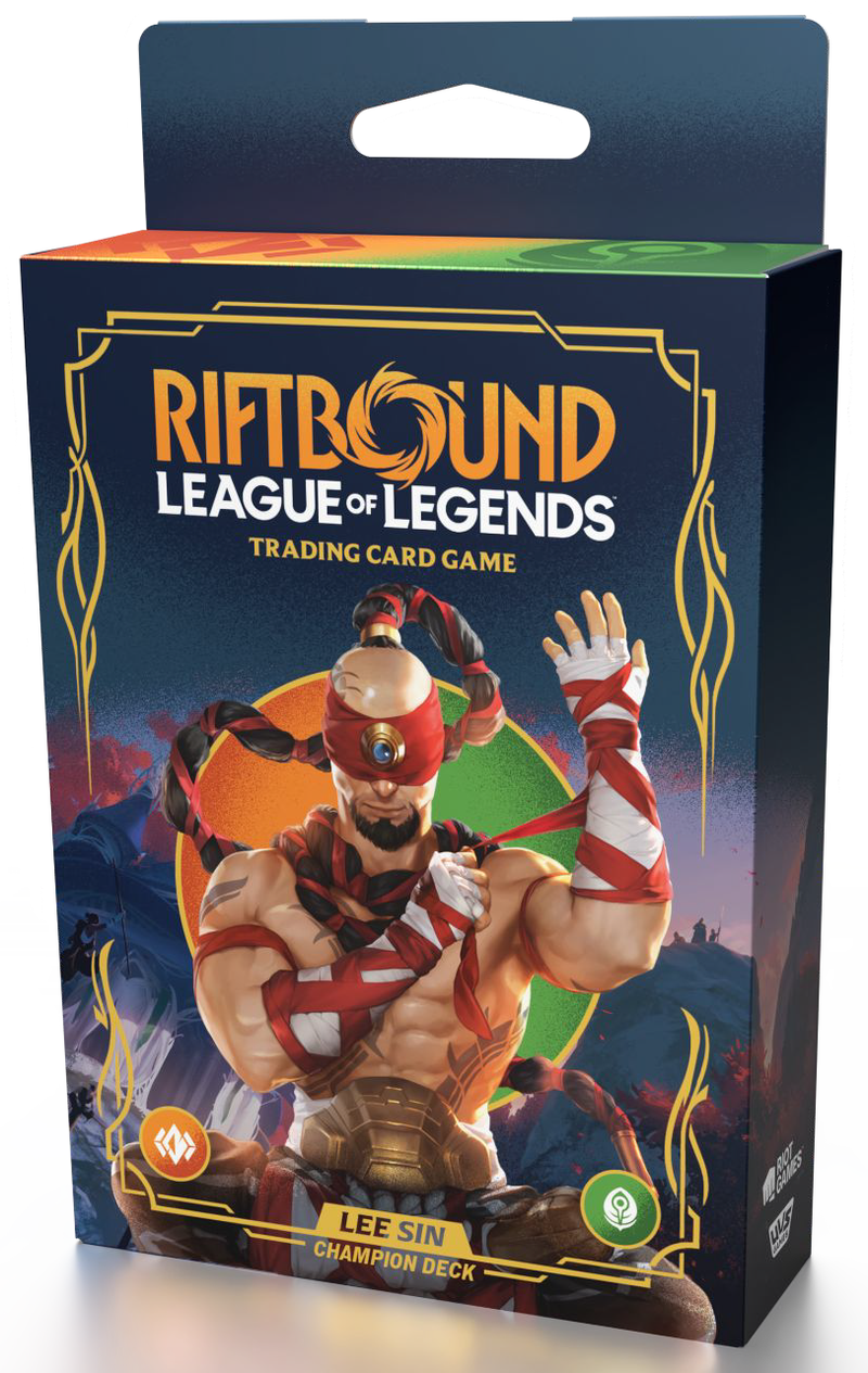 League of Legends Riftbound TCG: Origins Champion Deck Lee Sin