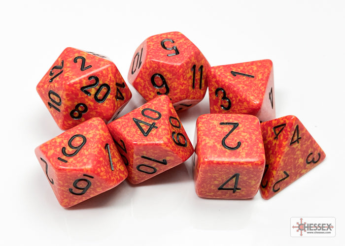 SPECKLED POLYHEDRAL 7-Die Set