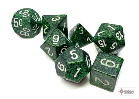 Speckled Polyhedral 7-Die Set - Recon