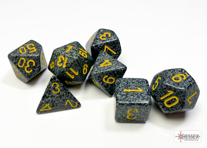 SPECKLED POLYHEDRAL 7-Die Set