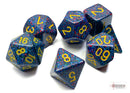 Speckled Polyhedral 7-Die Set - Twilight