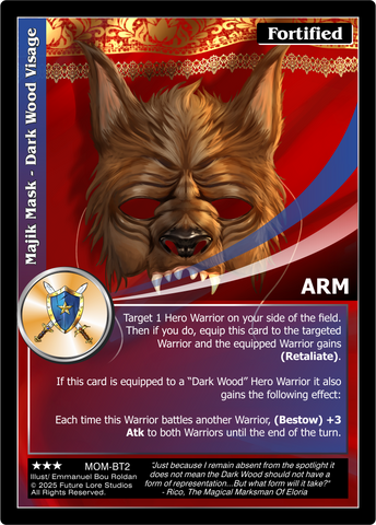 Majik Mask - Dark Wood Visage [Masquerade Of The Macabre]