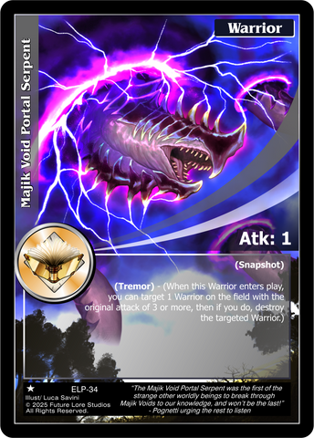 Majik Void Portal Serpent - Elder Legends