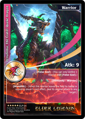 Terrafirma, The Crater Quake Dragon - Elder Legends