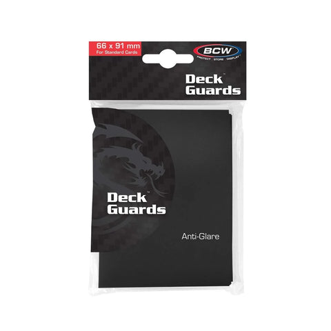 Deck Guard Sleeves - Double Matte - Black