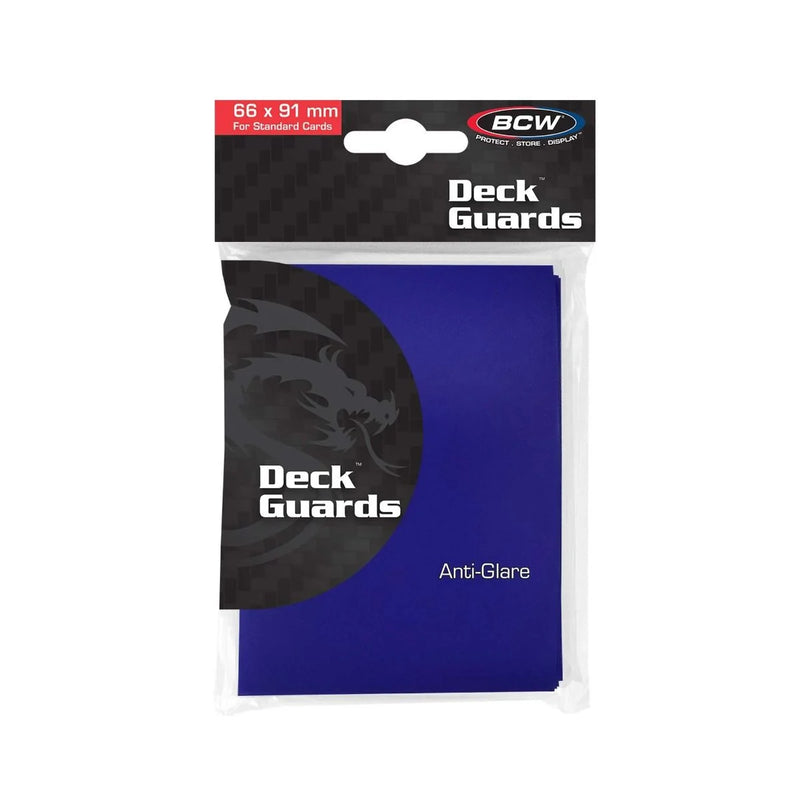 Deck Guard Sleeves - Double Matte - Blue