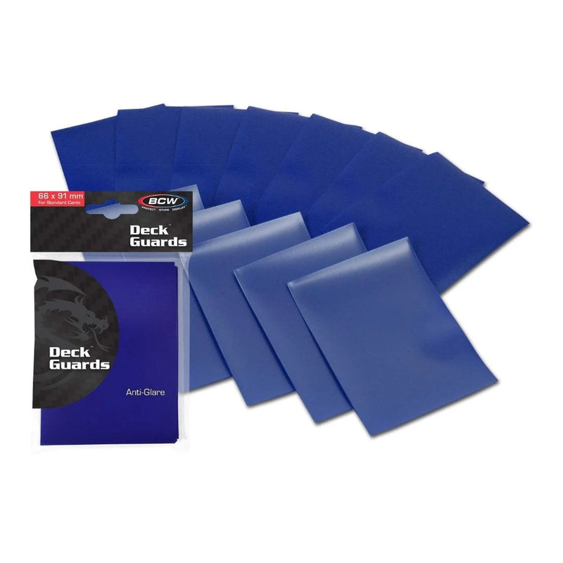 Deck Guard Sleeves - Double Matte - Blue