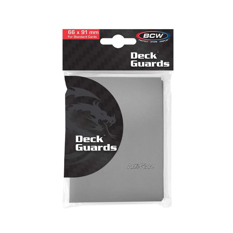 Deck Guard Sleeves - Double Matte - Gray