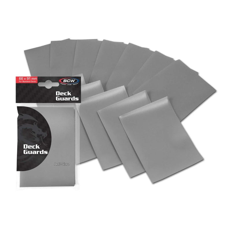 Deck Guard Sleeves - Double Matte - Gray