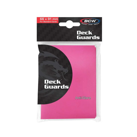 Deck Guard Sleeves - Double Matte - Pink