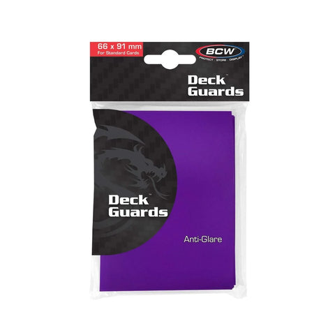 Deck Guard Sleeves - Double Matte - Purple