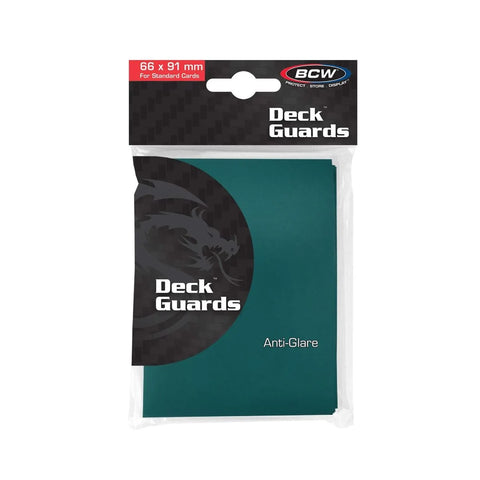 Deck Guard Sleeves - Double Matte - Teal