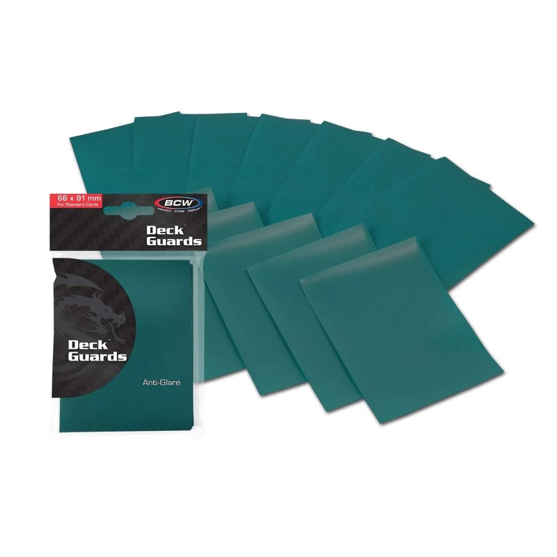 Deck Guard Sleeves - Double Matte - Teal