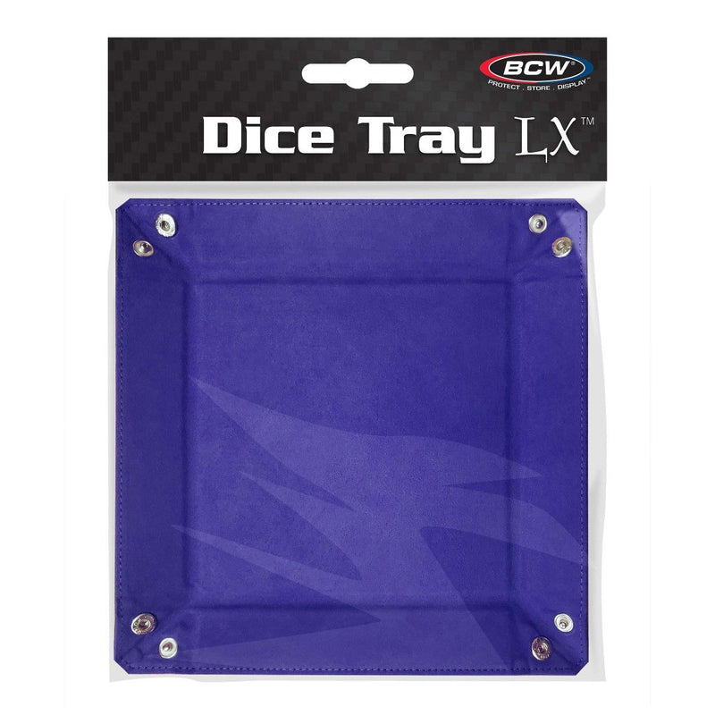 Square Dice Tray - Blue