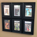 Interlocking Graded Card Frames - Black