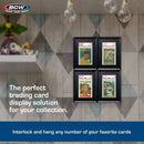 Interlocking Graded Card Frames - Black