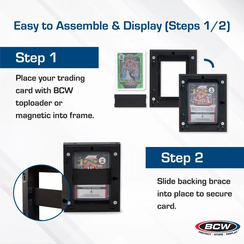 Interlocking Card Frames - Black