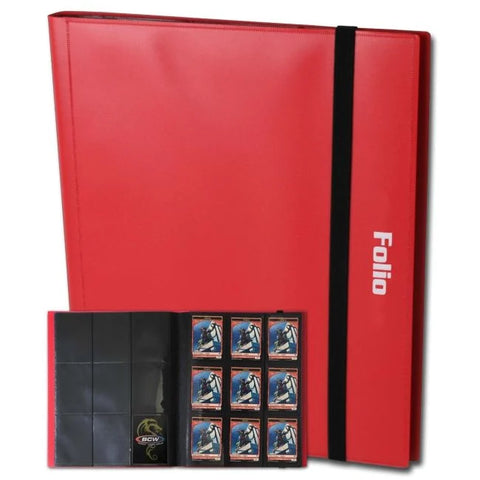 Folio 4-Pocket Album - Red