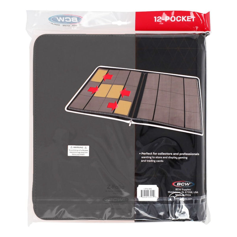 Z-Folio 12-Pocket LX Album - Gray