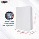 Z-Folio 4-Pocket LX Album - Toploaders - White
