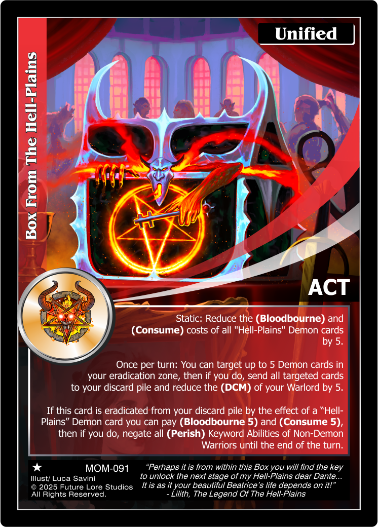 Box From The Hell-Plains [Masquerade Of The Macabre]