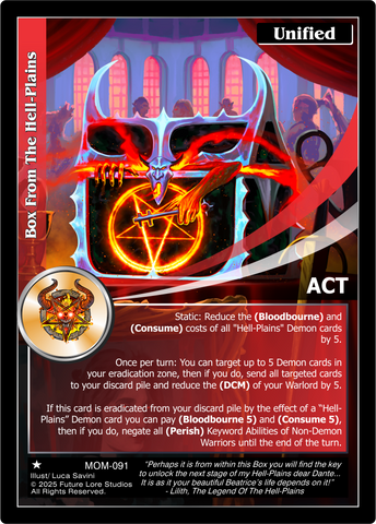 Box From The Hell-Plains [Masquerade Of The Macabre]