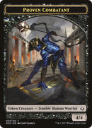 Proven Combatant // Zombie Double-Sided Token