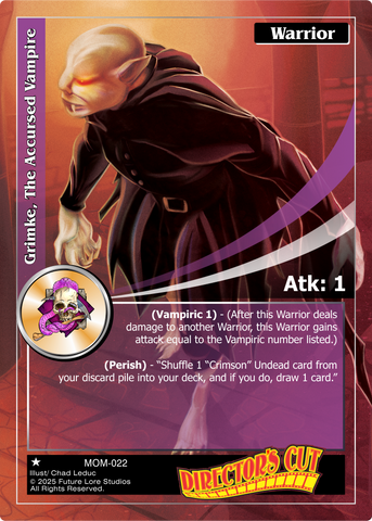 Grimke, The Accursed Vampire [Masquerade Of The Macabre]