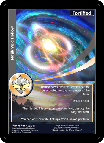 Majik Void Hollow - Second Edition Hidden Drops RVLSE-244 [Elder Legends]