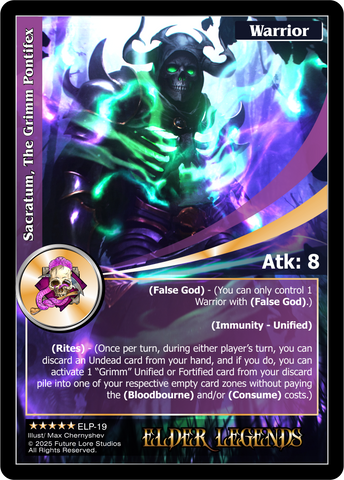 Sacratum, The Grimm Pontifex - Elder Legends
