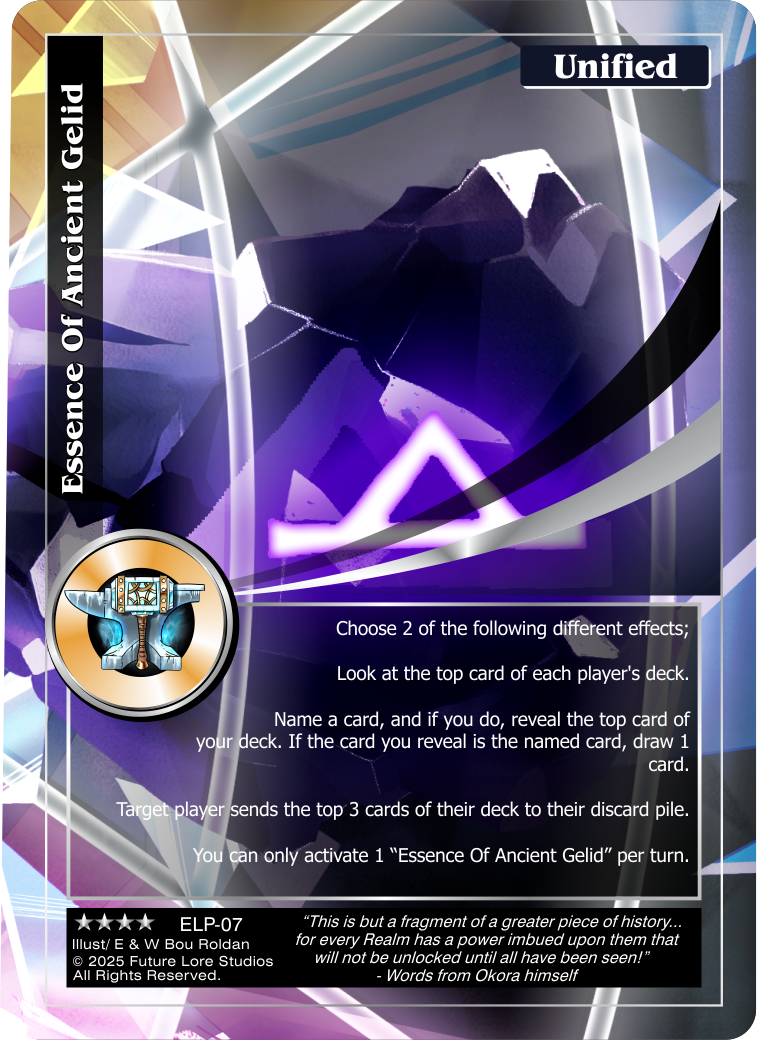 Essence Of Ancient Gelid - Elder Legends