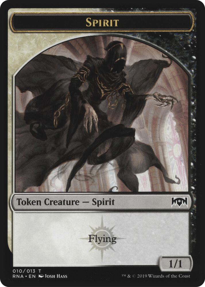 Bat // Spirit (010) Double-Sided Token (Back)
