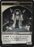 Cleric // Treasure Double-Sided Token