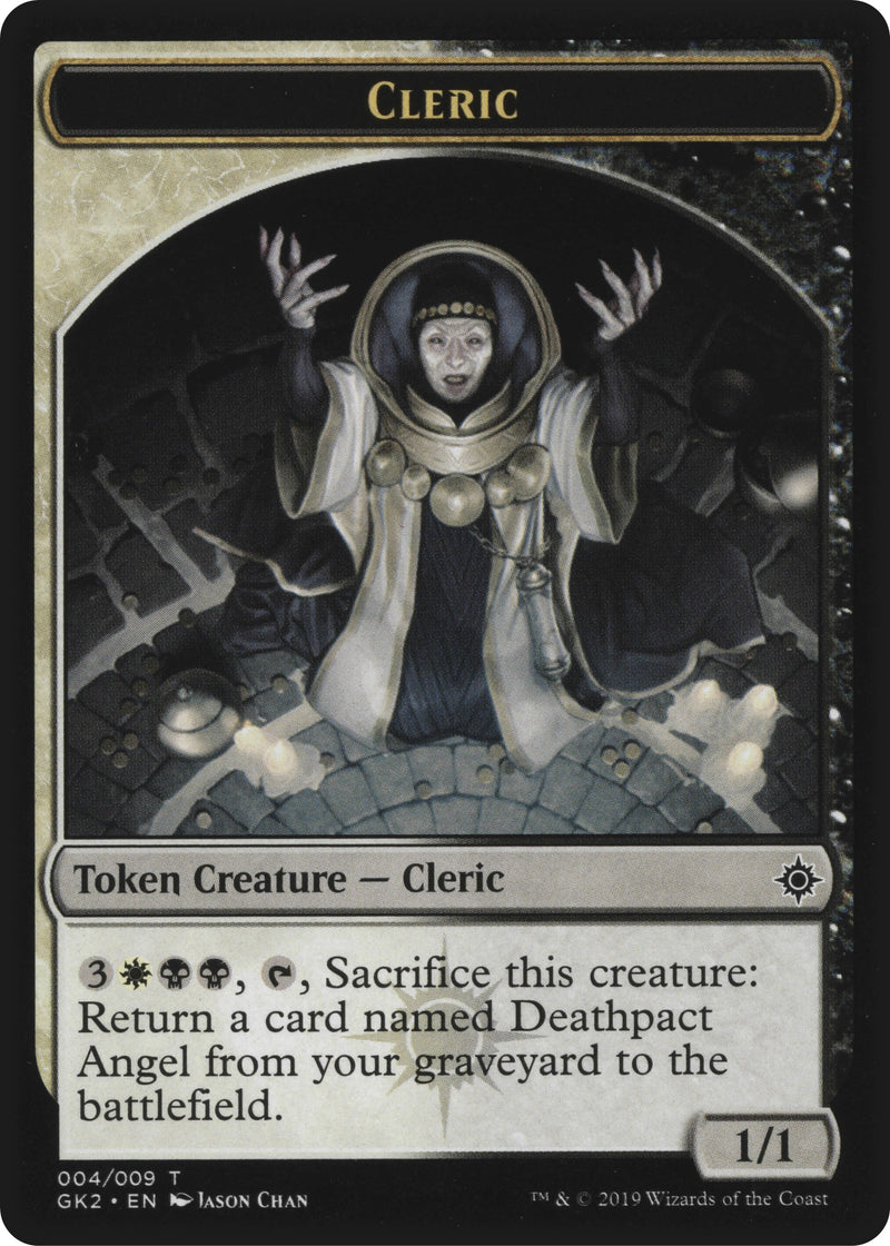Cleric // Treasure Double-Sided Token