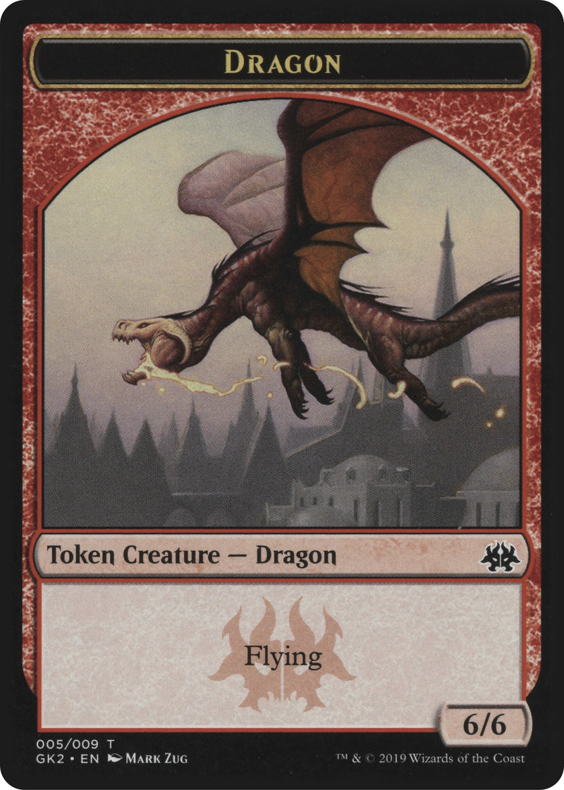 Dragon // Goblin Double-Sided Token