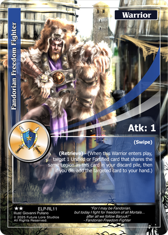 Fandorian Freedom Fighter - Elder Legends