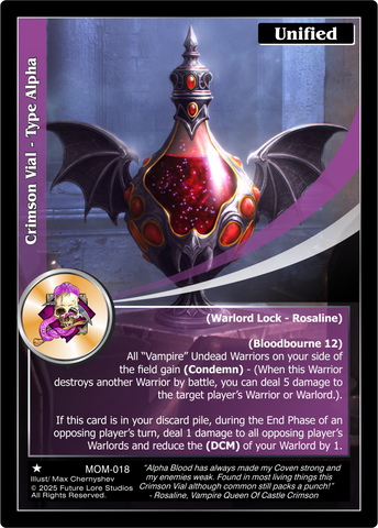 Crimson Vial - Type Alpha [Masquerade Of The Macabre]