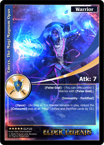Emrys, The Magi Magnum Opus - Elder Legends