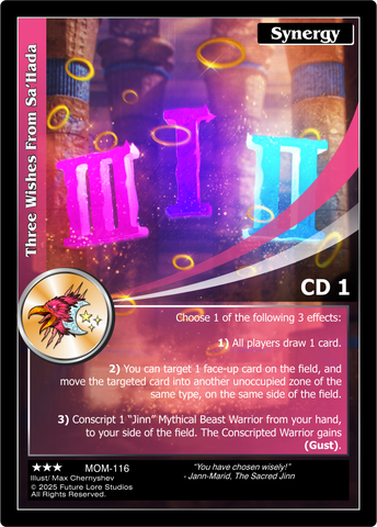 Three Wishes From Sa'Hada  [Masquerade Of The Macabre]