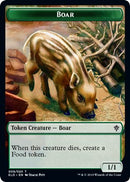 Boar // Food (018) Double-Sided Token