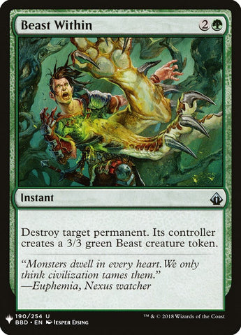 Beast Within (BBD)