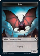 Human // Bat Double-Sided Token (Back)