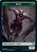 Human // Beast Double-Sided Token (Back)