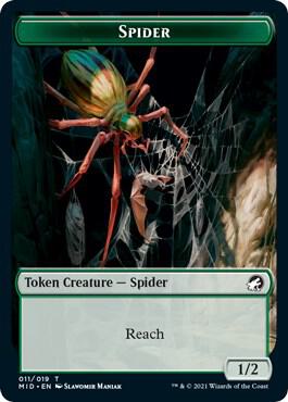Spirit // Spider Double-Sided Token (Back)