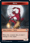 Wolf // Devil Double-Sided Token (Back)
