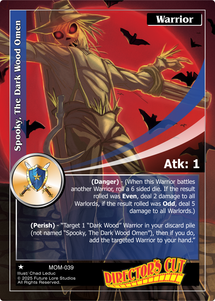 Spooky, The Dark Wood Omen [Masquerade Of The Macabre]