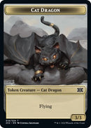 Cat Dragon // Monk Double-Sided Token