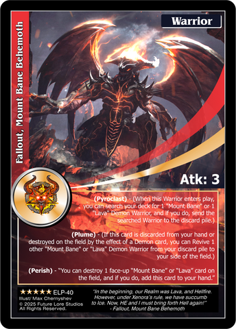 Fallout, Mount Bane Behemoth - Elder Legends