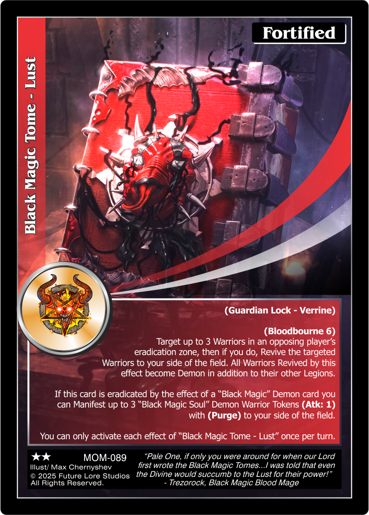 Black Magic Tome - Lust [Masquerade Of The Macabre]